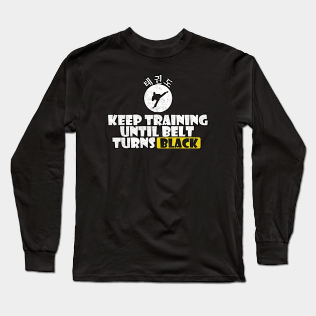 taekwondo Long Sleeve T-Shirt by food's life